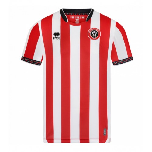 Sheffield United Gustavo Hamer #8 Prima Maglia 2025-26 Manica Corta Sheffield United Gustavo Hamer #8 Prima Maglia 2025-26 Manica Corta